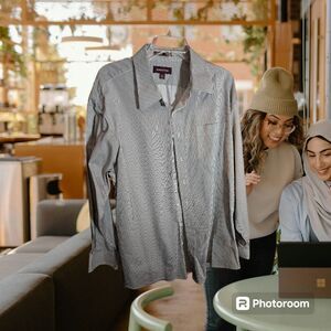 Nordstrom Smartcare WrinkleFree Button‎ Down Size 18/34 Tailored Fit